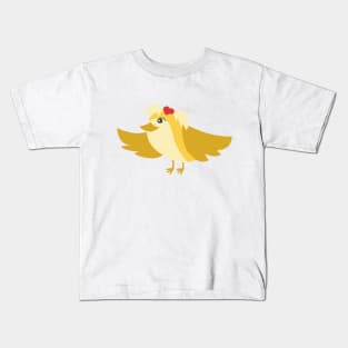 Cute Christmas Bird Kids T-Shirt